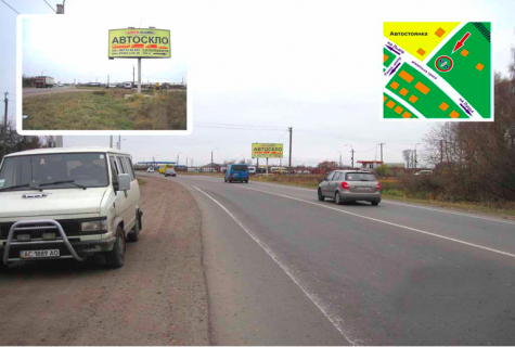 Билборд A в Нововолинську, 3х6  м. Нововолинськ, вул. Дорошенка (автостоянка) А ст. фото 1
