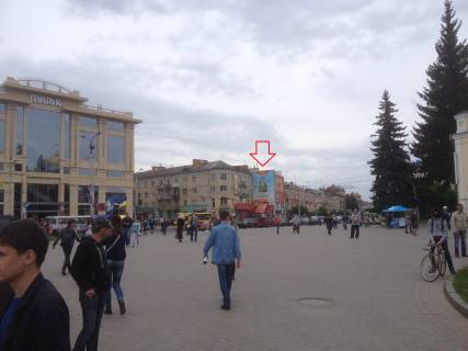 Брандмауэр B в Луцке Луцьк, пр-т Волі, 5 Брендмауер розміром: 9х7,5м ЦУМ фото 1