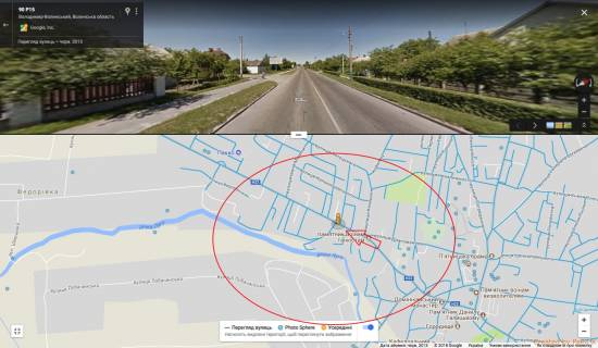 Билборд B в Владимир (Владимир-Волынский), 3х6  вул Устилузька, 91 - АСЗ ОККО виїзд з міста Б ст (на Устилуг) схема
