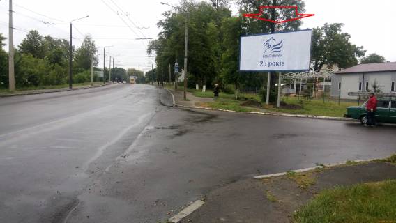 Билборд A в Луцке, 3х6   вул. Володимирська, АЗС "Укр-Петроль" А ст в'їзд в місто фото 1