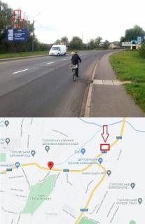 Билборд B в Горохове, 3х6  в'їзд в м.Горохів зі сторони Луцька (навпроти знаку Горохів), Горохів фото 1