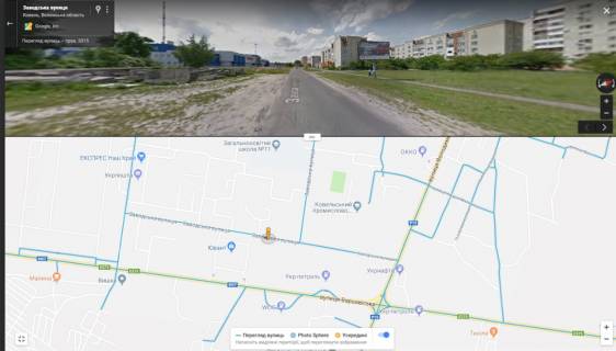 Билборд A в Ковеле, 3х6  м. Ковель вул. Заводська (ТЦ "Ювант") А ст. схема