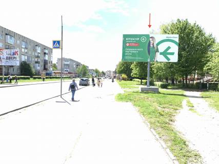 Билборд A в Владимир (Владимир-Волынский), 3х6  вул. Ковельська, 111   до центу фото 1