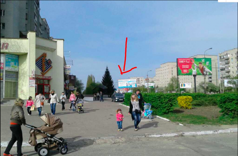 Билборд B в Луцке, 3х6  пр.Соборності ,14а (РАГС) фото 1