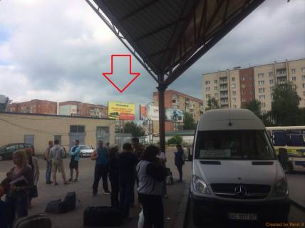 Білборд, Бігборд (Борд)  B у Луцьку вул. Кравчука, 23 ТЦ Слон, сторона на автовокзал, Б ст (ліва) Фото 1