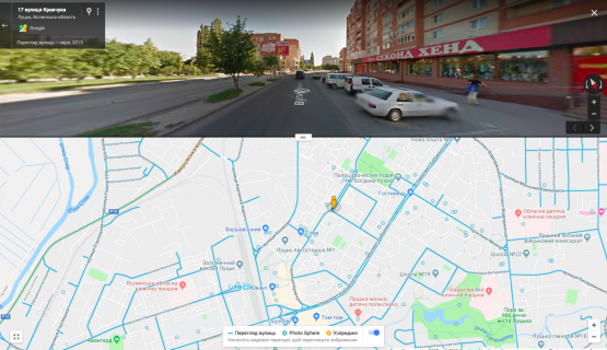 Билборд B в Луцке, 3х6  вул Кравчука, 17 Б ст в напрямку до Сільпо (борд 1) схема