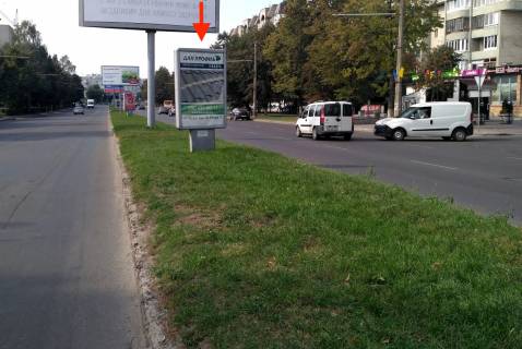 Билборд A в Луцке пр.Соборності, 28, розділова смуга від ТК "Аверс" до гіпермаркету "Там Там"  фото 1