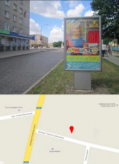 Сiтiлайт A у Володимир (Володимир-Волинський), 1,8х1,2  вул. Шевченка №3 Фото 1