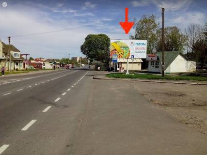 Білборд, Бігборд (Борд)  A у Горохові, 2,9х5,9  вул. Луцька, 26, навпроти автостанції А ст., Горохів Фото 1