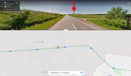 Билборд A в Торчине, 3х6  смт. Торчин, між Торчином та Смолиговом, завод Нестле, А ст схема