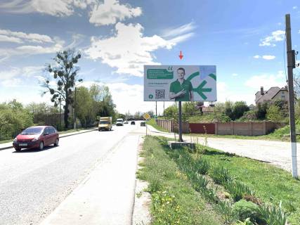 Билборд A в Владимир (Владимир-Волынский), 3х6  Виїзд з м. Володимир-Волинський  (зі сторони Львова / Нововолинська /  300 м. до центру міста Володимира. фото 1