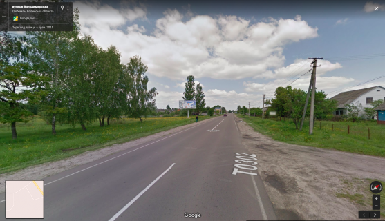 Билборд B в Любомле, 3х6  Любомль, вул. Володимирська, в'їзд в місто зісторони Варшави Б ст фото 1