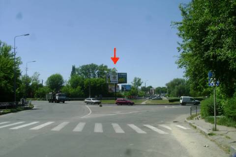 Билборд A в Луцке, 3х6  Шевченка вул. - Набережна вул. (від ДЮСШа) фото 1