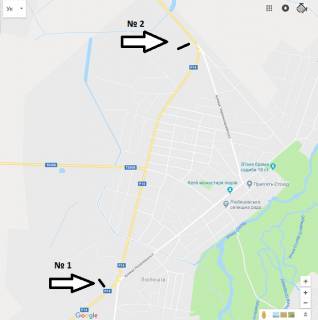 Билборд B в Любешеве, 3х6  м. Любешів, Незалежності-Обїздна 2 Б ст з Ковеля схема