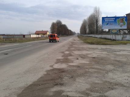 Билборд A в Владимир (Владимир-Волынский), 3х6  вул Луцька - Цукровий завод А ст виїзд з міста на Луцьк фото 1