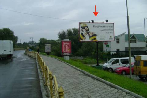 Білборд, Бігборд (Борд)  A у Луцьку, 3х6  Шевченка вул., 13 - Зарічна вул. Фото 1