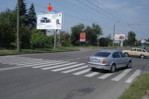 Билборд B в Луцке, 3х6  вул. Ковельська, 147  -  вул. Державності (колишня Чернишевського). фото 1