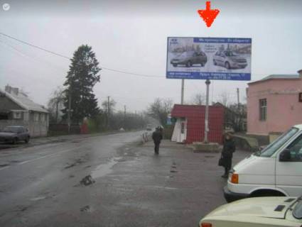 Билборд A в Горохове, 3х6  вул. Шевченка, 47 А ст, Горохів фото 1