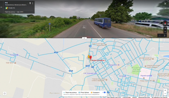 Билборд B в Нововолинську, 3х6  м. Нововолинськ вул. Автобусна, 4 Б ст  в напрямку до Луцька схема