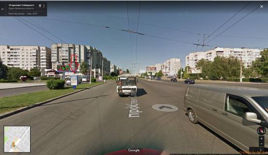 Ситилайт B в Луцке, 1,8х1,2  пр-т. Відродження, 1 ТЦ Імідж Б ст фото 1
