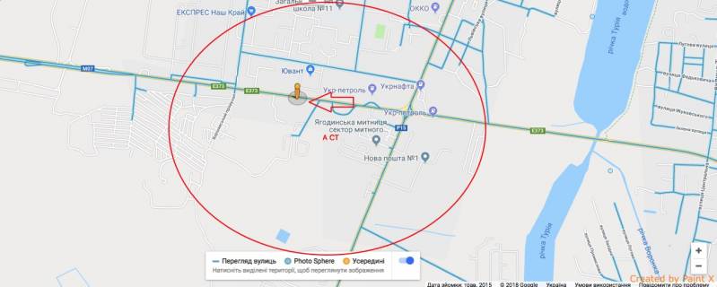 Билборд A в Ковеле, 3х6  вул Варшавська (АЗС, ТЦ Ювант) траса Київ-Ягодин А ст виїзд з міста на Ягодин схема