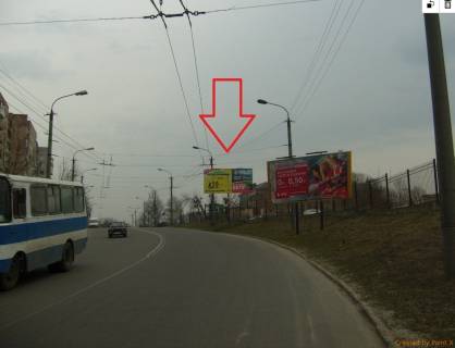 Билборд A в Луцке, 3х6  вул.Бринського, 2 (перехрестя з вул.Дубнівська) фото 1