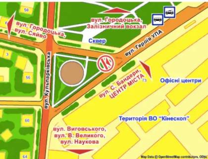 Призма  в Львове вул. Героїв УПА, знизу, призма 3 - 139675 схема