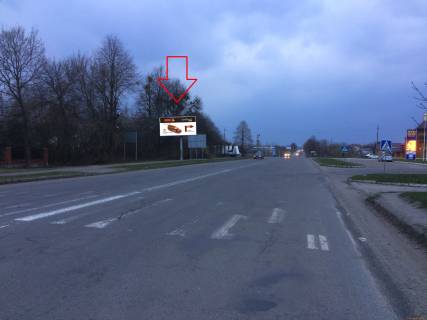 Билборд B в Луцке, 3х6  вул Ковельська, 180 - виїзд з міста на Ягодин Б ст (за поворотом на Боголюби, Тарасове) фото 1