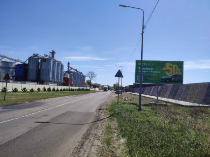 Билборд A в Ковеле, 3х6  м. Ковель, вул. Луцька (Реалбаза хлібопродуктів) (Автомийка ФАРА) фото 1