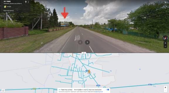Билборд B в Любомле, 3х6  Любомль, вул. Володимирська, 100 Б ст. схема