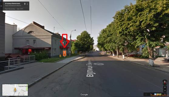 Ситилайт B в Луцке, 1,8х1,2  вул. Виниченка, 26 Б ст Директорія, в напрямку до ЦУМу фото 1
