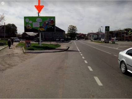 Білборд, Бігборд (Борд)  B у Горохові, 2,9х5,9  вул. Луцька, 26, навпроти автостанції Б ст.. Горохів Фото 1