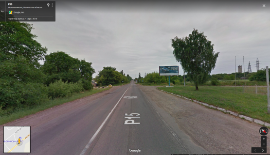 Билборд A в Нововолинську, 3х6  м. Нововолинськ вул. Луцька А ст в'їзд в місто зі сторони Володимира фото 1