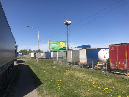 Билборд A в Ковеле, 3х6  вул Варшавська (АЗС, ТЦ Ювант) траса Київ-Ягодин А ст виїзд з міста на Ягодин фото 1