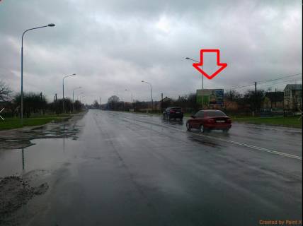 Билборд A в Луцке, 3х6  вул. Дубнівська А ст. в,їзд в місто Луцьк, траса Тернопіль-Дубно-Луцьк фото 1