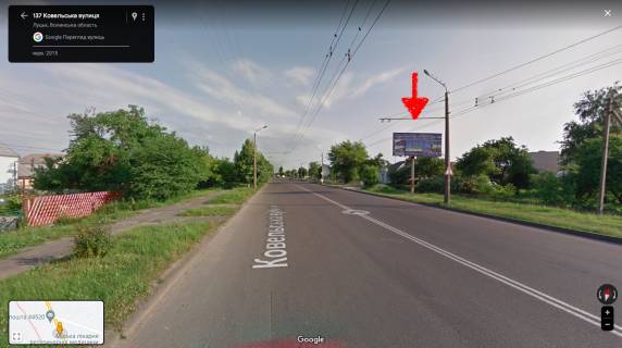 Билборд A в Луцке, 3х6  вул. Ковельська, 144 завод "Руна" виїзд з міста. фото 1