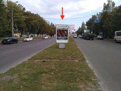 Билборд B в Луцке пр.Соборності, 28, розділова смуга від ТК "Аверс" до гіпермаркету "Там Там"  фото 1