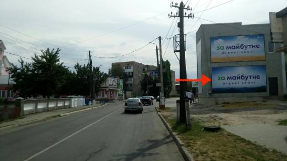 Билборд A в Ковеле, 3х6  м. Ковель, перехрестя вул. Незалежності вул. Сагайдачного (Собор) низ А ст фото 1