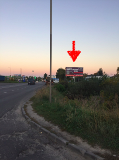 Билборд A в Ковеле, 3х6  м. Ковель, вул. Варшавська, АЗС WOG (Варшавська траса) фото 1