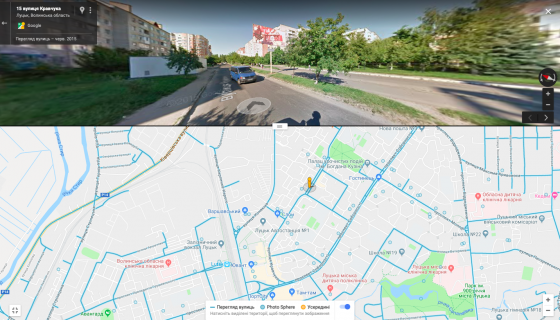 Билборд A в Луцке, 3х6  вул Кравчука, 15 А ст в напрямку до Слона(борд 2) схема