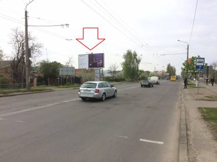 Билборд B в Луцке, 3х6  вул. Ковельська, 148 - вул. Державності (колишня Чернишевського). фото 1