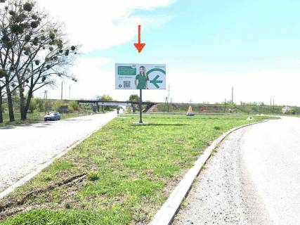 Билборд A в Владимир (Владимир-Волынский), 3х6  в‘їзд у м. Володимир зі сторони м. Ковель А ст фото 1