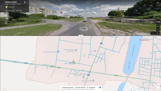 Билборд B в Ковеле, 3х6  м. Ковель вул. Заводська (ТЦ Ювант) Б ст. схема