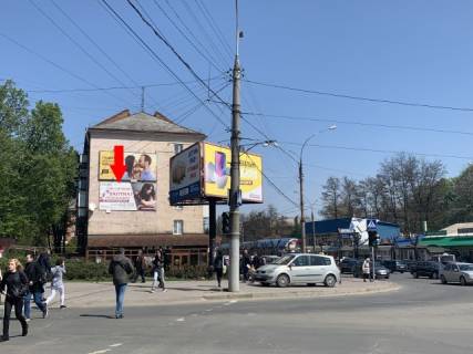 Билборд B в Черновцах, 6 х 3  проспект Незалежності, 78 (фасад) фото 1