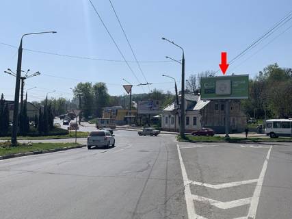 Білборд, Бігборд (Борд)  A у Чернівцях, 6 х 3  вул.Гагаріна (Вокзальна) - вул.Корсунська Фото 1