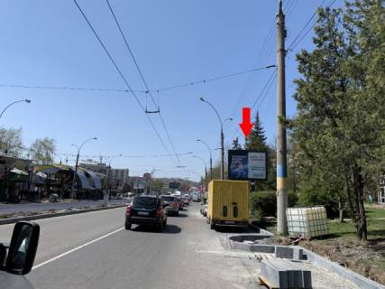 Билборд A в Черновцах Сіті-борд просп.Незалежності, 94  фото 1