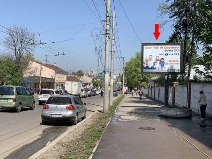 Билборд A в Черновцах Сіті-борд вул.Героїв Майдану (Червоноармійська), 41 (військовий шпиталь) фото 1