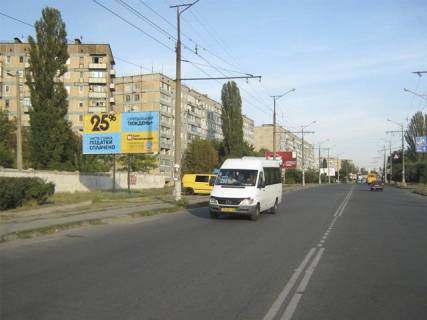 Билборд B в Кривом Роге Кресівська дамба 5 -вул. Десантна, 1а, напрямок руху від КРЕСУ до  мкн-н Зарічного фото 1