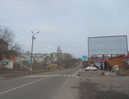 Билборд A в Кривом Роге мкр-н Сонячний ст. ШТ вул. В’ячеслава Чорновола (Гутовського),Напрямок руху від Сонячного до мкр-н Горняцкого фото 1
