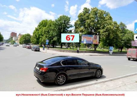 Билборд A в Бахмуте, 3х6  вул.Незалежності х вул.Василя Першина фото 1
